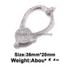 CLASPS HOOKS RIVERSR CZ MICRO PAVE LOBSTER CLASP ACCESSORS