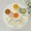 Baking Tools Mooncake Mold Hand Press Stamps Windmill-Flower Pattern Maker Decoration Tool For DIY Pastry Dropship