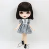 Dolls ICY DBS Blyth doll 16 bjd joint body short brown hair matte face 30cm toy girls gift anime 230816