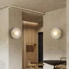 Lâmpada de parede japonesa retro sala de estar traseiro corredor designer de corredor criativo wabi-sabi wind bedroom de cama