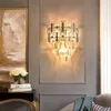 Lampada a muro Crystal Luce Luxury Soggio