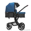 Kinderwagen# Neuer Luxus -Baby -Kinderwagen 3 in 1 tragbarer hoher Landschaft Luxus Kinderwagen Reisewagen einstellbarer Babybassinet R230817