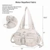 Hobo Multi Pocket Vintage Luxury Designer Handsbag pour les femmes 2022 Sac fourre-tout décontracté.
