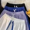 Shorts masculinos waffle feminino de verão esportes casuais de cinco pontos Cintura de cintura