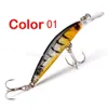 Köder Köder 1 Stcs 7 cm/3,9 g Biegung Minnow Fischerei Köder Hartköder Aritificial Wobblers Tackle Big Crankfish Plastik 4 Farben Drop delive dhowa