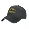 Caps de bola Bat Man Logo Classic Unissex Baseball Cap Hats Andivided Washed Chapé