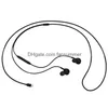 Mobiltelefonörlurar USB-C Jack hörlurar Wired Headset för anmärkning 10 Plus S20 TRA Galaxy A8S A9S Type C Plug Earphone Drop Delivery Ph Dhaam