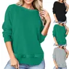 Damen Hoodies Sweatshirt für Frauen lässig Langarmtunika Leggings Sweatshirts Teen Girls ästhetischer Pullover