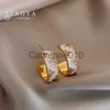 Charm French Vintage Zircon Flower White Monamel C على شكل جرة ذهبية على شكل نساء للسيدات مع إكسسوارات مجوهرات جديدة متقدمة J230817