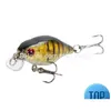 Iscas de iscas 1 PCS Lure de pesca flutuante de Wobbler 4,2g 4,5 cm ganchos de peca mania