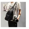 Camera bag accessories Nylon Shoulder Camera Bag Handbag Crossbody Chest Bag for Nikon Canon DSLR Digital Cameras Lens Accessories HKD230817