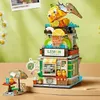 Blocks LOZ NYA 1294 Lemon Tea Folding Street View Series Puzzle Building Blocks Children's Toys for Boys and Girls Birthday Presents R230817