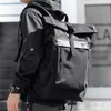 School Bags Rolling Top Quality Tearresistant Backpack Hiking Sport Rucksack Causal Hasp for Men 230817