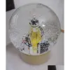 Juldekorationer 2022 Edition C Classics Golden Snow Globe med per flaska inuti Crystal Ball för speciell födelsedagsnyhet VIP DH5B0 L