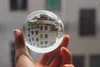 Decoratieve beeldjes Pography Glas Crystal Ball 80/100/110 mm Sphere PO Shooting Props Lens Clear Round Artificial Decor Gift