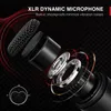 Microphones FIFINE XLR Dynamic Microphone Vocal Podcast MIC med kardioidmönstermetall för streaming dubbning Videoinspelning K669D 230816