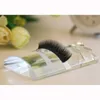 False Eyelashes 1pc Professional U Curved False Eyelash Stand Pallet Crystal Glass U Bend Fan Eyelash Extension Holder Pad Tray Makeup Tool HKD230817