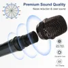 Microphones KINGLUCKY Wireless Microphone Rechargeable Fixed Frequency VHF 30m Range Handheld Dynamic Mic For Karaoke Singing Home 230816