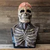Партия маски Хэллоуин Маска ужасов 3D реальность полная голова маски черепа