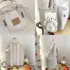 Sacos escolares Julyccino multifuncional duplo zíper mulheres mochila adolescente meninas laptop estudante bolsa de ombro estilo coreano mochila 230817