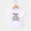 T-shirt pour enfants Coton Vêtements de fille d'été