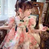 Robes d'été pour filles, robe de princesse Cheongsam occidentale à la mode, nouvelle collection pour enfants