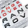 Car Styling Trunk Logo Emblem Badge Sticker Cover för Range Rover Sport Evoque263s