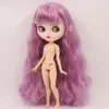 Куклы ледяные DBS Blyth Doll Purple Hair White Skin Brown Natural 16 BJD Body Body Neo Рождественский подарок аниме 230816