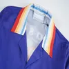 8 Männer lässig Shirts Luxus Blumendruck für Männer Herbst Langarm Slim Asual Shirt Business Social Formal Tops Street Party Tux#803