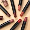 Rossetto qi 6pcs trucco penna in velluto opaco gloss labbro rosso nudo donne nude da lungo duratura kit cosmetico di bellezza idratante 230816