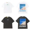 T-shirts masculins grenouille streetwear de mode dérive AskyUlf og vintage 3m Réflexion T-shirt Tops pour hommes
