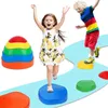 Sports Toys 5PCS Set Balance Stepping Stones für Kinder Sport Cross the River Game Children Sensorische Jeux Enfants 3 4 5 6 8 ANS 230816