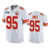 Maglia Kansas''City''Chiefs''Men 87 Travis Kelce 15 Patrick Mahomes 32 Nick Bolton Maglia da donna bianca personalizzata Super Bowl''LVII Vapor Limited