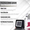 Picosecond Vendita calda 532 755 1064nm Laser Beauty Equipment Pico Picosecond Q Rimozione del tatuaggio laser commutato