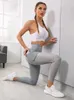 Damen -Leggings Frauen nahtlos rosa Legging Sport Frauen Fitness Tasche Legging Mode Femme High Taille Fitnessstudio Leggings Yoga Kleidung Drop 230816