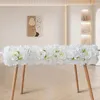 Dekorativa blommor 50 20 cm Simulering Vägg Silk Blommapaneler för hemfest Diy Wedding Christmas Po BackgDrop Decor