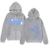 Sweats à capuche masculine Sweatshirts Japonais Y2K Fashion Sweatwear Men Wewear Anime Hoodie Zip Up Surdimension Coat Hip Hop Graphic Femmes HARAJUKU COSSOIRS SUIT 230817