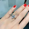 Bandringar Anziw Marquise Cut Sona Simulated Diamond Engagement Ring for Women Vintage grossisttillbehör smycken Bröllopspresent J230817