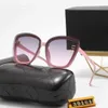 Óculos de luxo femininos de alta qualidade óculos de sol de armação completa personalizados gradiente resistente a UV proteção solar de verão para fotografia de rua