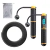 Jump Ropes Digital Counting Wireless Jump Rope Men Cordless Single Hopping Rope Speed ​​Rope för 3 m träning Viktminskning Hem Övning 230816