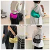 Hobo Quality Soft PU Leather Shoulder Bags for Women 2023 Fashion Designer Handbags Lady Wallets Casual Sweet Underarm Half Moon Bags HKD230817