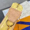 M81940 Mini Pochette Accessoires Zincir Çanta Para Çantası Cüzdan Kredi Koruması Kredi Kartı Sahibi Kadınlar Moda Lüks Tasarımcı Tote Üst Kalite Çanta Hızlı Teslimat