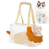 Borsa per gatto per gatto portante portante con cinturino regolabile leggero per il viaggio di rifornimento