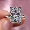 XDJV Ring 2021 New Arrivals 925 Engagement Luxury Bold Big Wedding Set for Bridal Women African Finger Christmas Gift Jewelry G230317