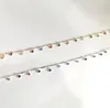 Naszyjniki wiszące 2023 Autentyczny stop alloy w stylu artystycznym łańcuch obojczyka kolorowy mały naszyjnik słonecznika dla kobiet prezent biżuteria hurtowa biżuteria