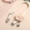 Hondenkragen Pet schattig breien bloemkraag kraag verstelbare ketting ketting tractie veiligheidsgesp op puppy -accessoires