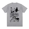 Heren t shirts punk muziek vintage retro t-shirt katoen mannen shirt tee t-shirt dames tops