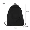 Sacs d'école Simple Pattern Femme Backpack Man College Student Travel Rucksack A4 Book Schoolbag pour une adolescente garçon Mochila 230817
