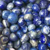 보석 파우치 천연 청금소 Lazuli Crystal Bulk Healing Mineral Speilstones 보석 생 수족관 장식