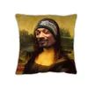 Pillow Case 45x45cm Jesus Hip Hop Hanging Cushion Cover Rapper Case Bedroom Living Room Sofa Car Home Personality Decor case HKD230817